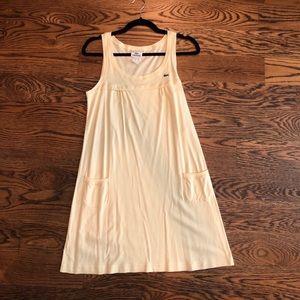 Lacoste Yellow Dress, 38 or Small
